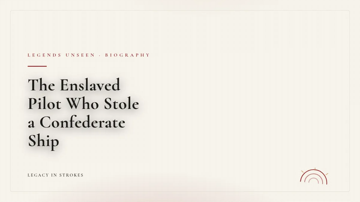 The Enslaved Pilot Who Stole a Confederate Ship